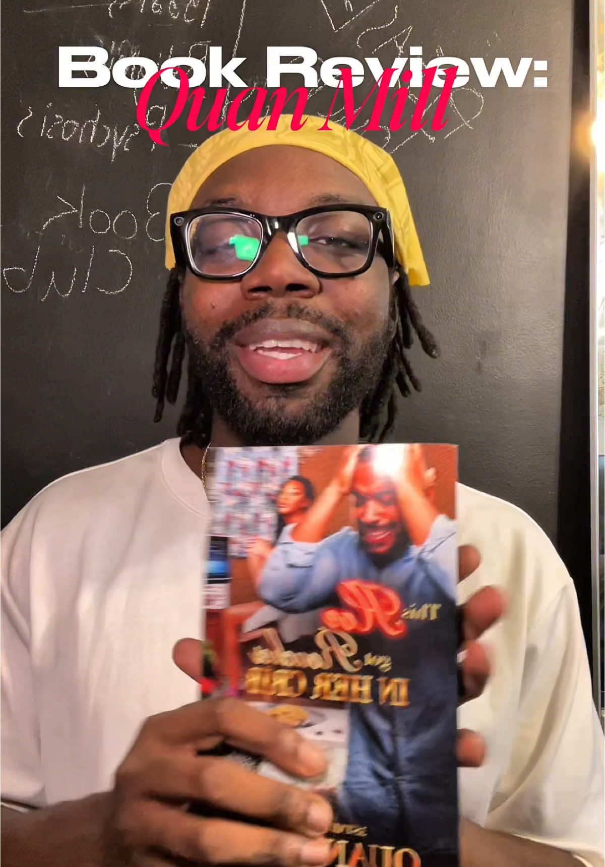 A post by @cookinglikeag on TikTok caption: Day 1/30: Book Review of the Day: Quan Millz. #pwi #hbcu #BookTok #quanmillz @Audible @Amazon Publishing