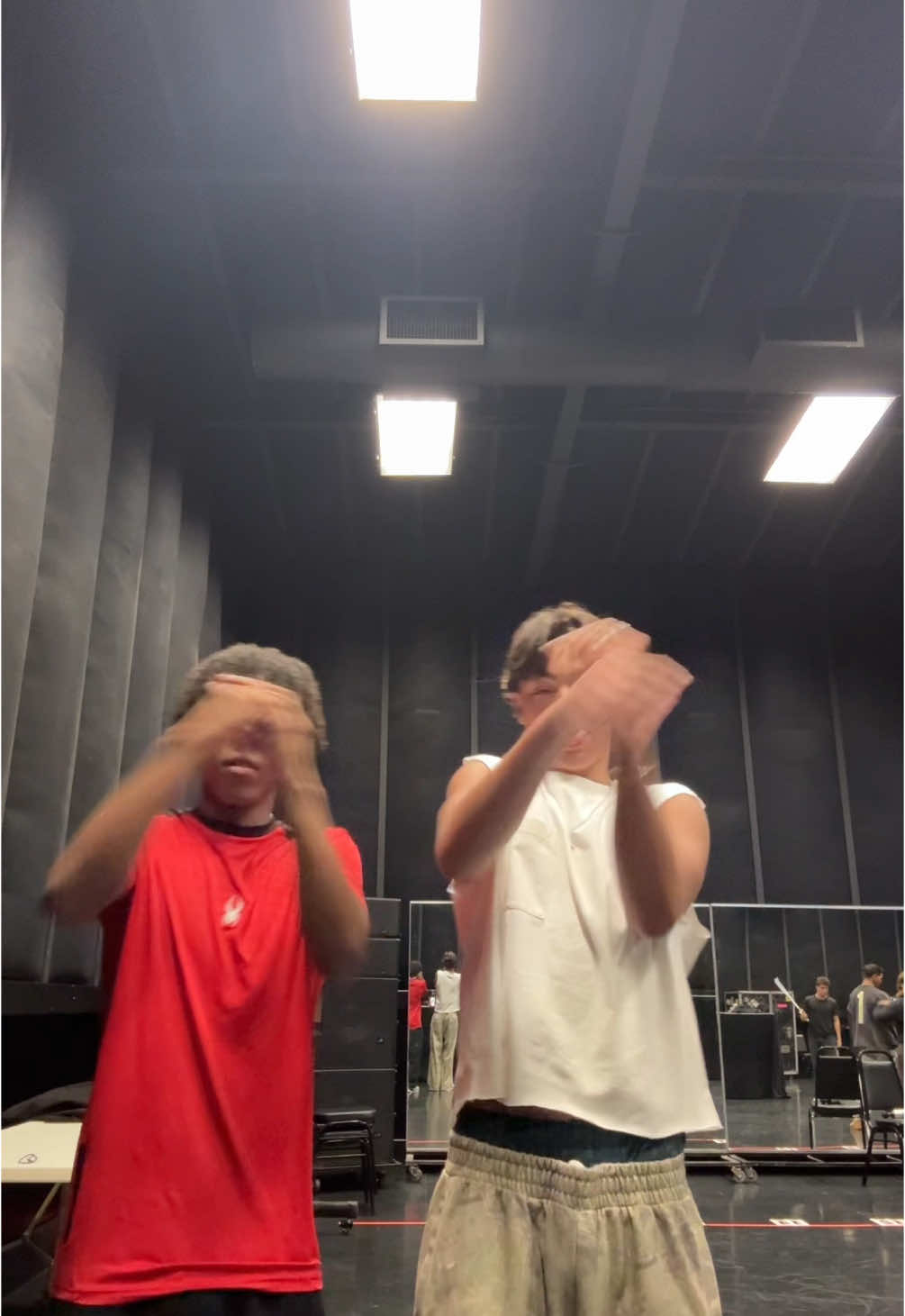 A post by @themalachibarton on TikTok caption: Tour rehearsal typeee…. #fyp #dzworldscollidetour #zombies4 #decendants @Mk🇪🇹 