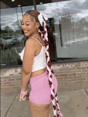 A post by @destineeshair on TikTok caption: new hair who dis? 🤣 @BeatsByDeb #detroitstylist #detroitbraider #detroithair #hair #hairstyles #hairtransformation #hairgoals #bundles #hairstyling #braidstyles #braiders #braidedhairstyles #westland #braidsmichigan #wig#wiginstall #michiganbraider #michigan #explorepage #explore #detroit #detroitbraider #dearborn #wigoligist #blackbraider #locstyles 