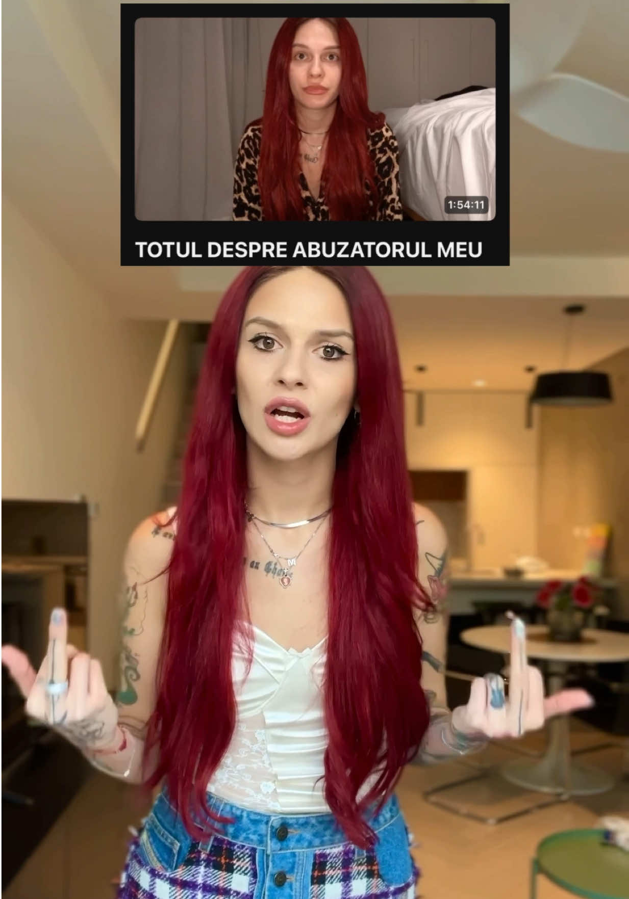 A post by @mariludobrescu on TikTok caption: Videoul e on pe Youtube. Link in bio. Sfarsit. 
