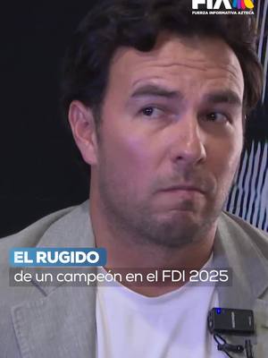 A post by @aztecanoticias on TikTok caption: Un rugido lleno de velocidad y perseverancia en el Festival de las Ideas 2025 El piloto mexicano, Sergio "Checo" Pérez, compartió con FIA cómo el trabajo duro fue uno de los factores que le permitieron llegar a su meta de vida. Además, mencionó qué es lo que le depara al futuro de su carrera como deportista. Los detalles con Rodrigo Álvarez #AztecaNoticias #Noticias #TikTokInforma #TikTokMeHizoVer #LoViEnTikTok #viral_video #tendencia #FIA #News #Checo #EspírituInconforme #FDIPuebla #FDIPuebla2025