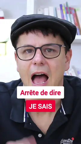 A post by @francaisavecpierre on TikTok caption: Apprends à dire "je sais" de différentes manières en français ! 😊 #francaisavecpierre #francais #learnfrench #vocabulaire #france