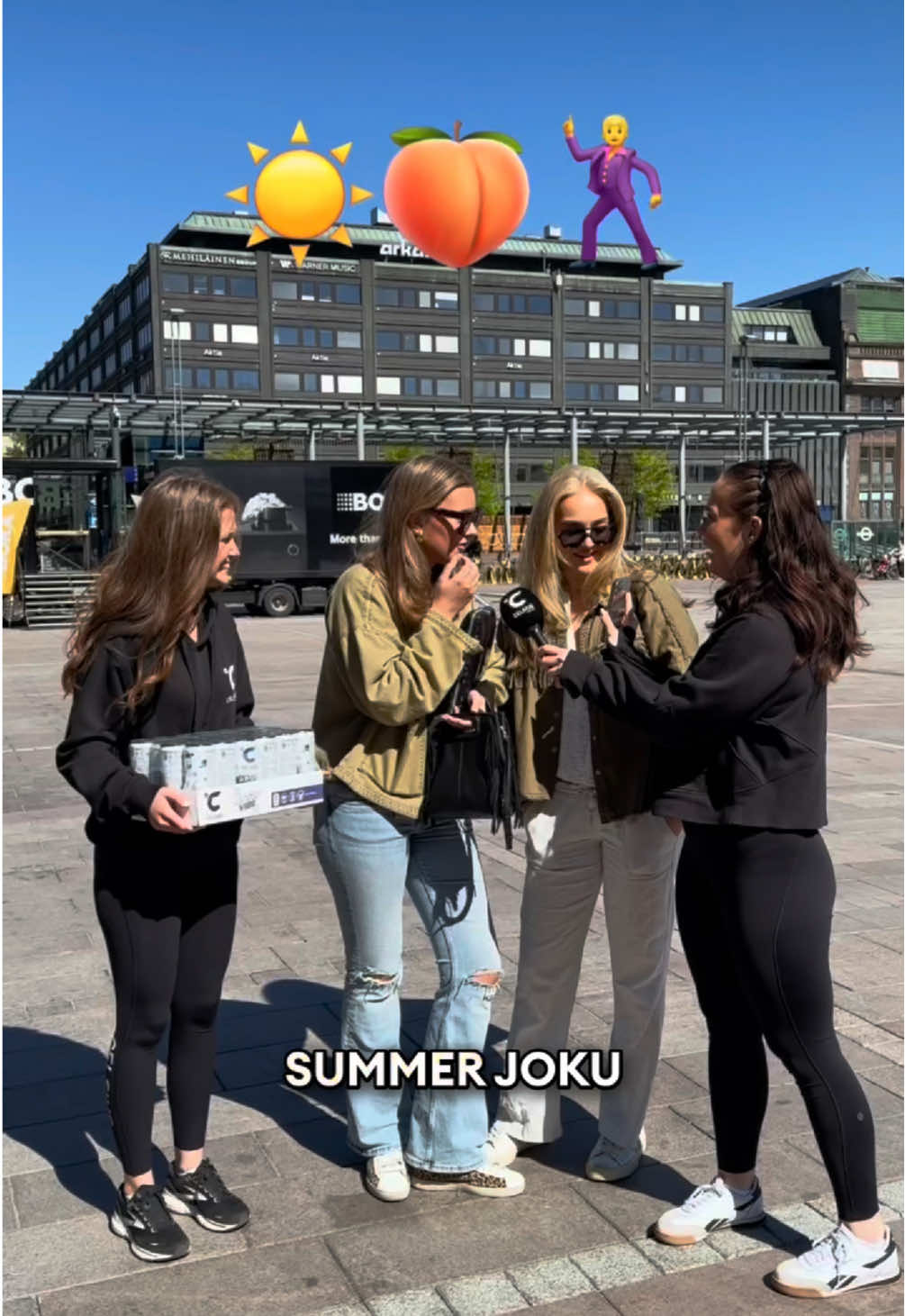 A post by @celsiussuomi on TikTok caption: Oisiksä arvannu CELSIUS maut näiden emojien perusteella? 😎 #celsiussuomi #CELSIUSLiveFit #essentialenergy @Nea @Linnea | IG: linnealeino 