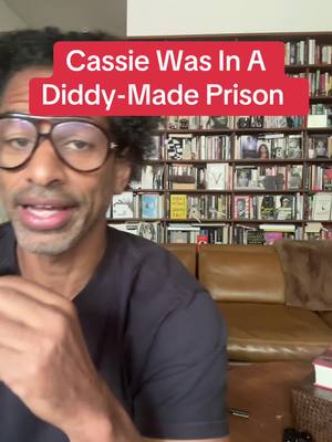 A post by @toureshow on TikTok caption: Diddy had Cassie in a sort of prison. 