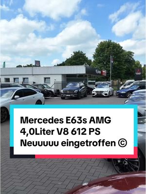 A post by @autocentermulheimgoksu on TikTok caption: Mercedes E63s AMG 4,0Liter V8 612 PS  Neuuuuu eingetroffen © #hayrullahgöksu #autocentermulheimgoksu #foryoupage #eigenwerbung #neueingetroffen #autohändler #galatasaray 
