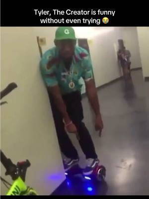 A post by @rap on TikTok caption: "Yay rapper" 😭😭 #TylerTheCreator #tylerthecreatormedia #raptv 