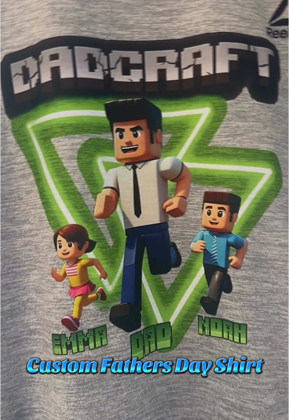 A post by @rheanna_can on TikTok caption: #customshirts #smallbusiness #minecraft 