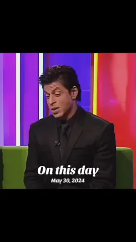 A post by @srk_official_1 on TikTok caption: #onthisday 