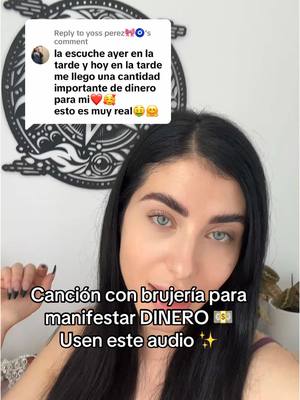 A post by @itsthecrazylatina on TikTok caption: Replying to @yoss perez🎀🧿 #money #manifest #brujeria 