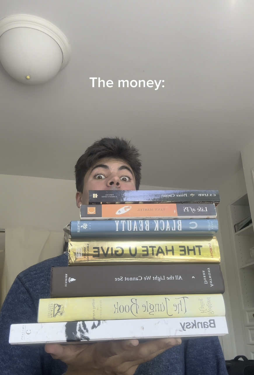 A post by @thriftbooks on TikTok caption: At least with us, you get even more books. With over 19 million titles starting at less than $3, you can bet we are every reader’s go-to spot. #thriftbooks #readersgonnaread #readerlife #BookTok #readerproblems #bookhumor 