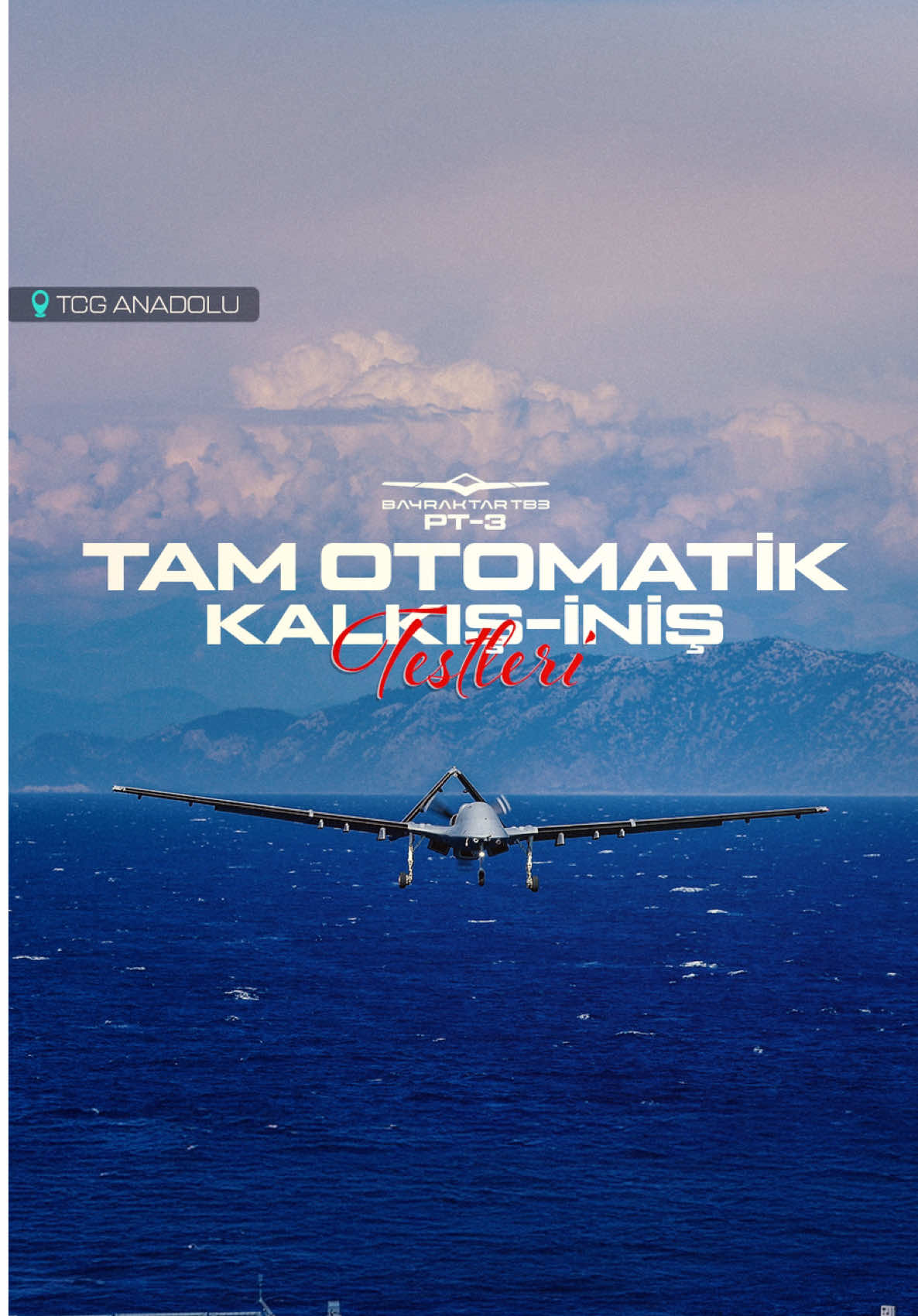 A post by @selcuk on TikTok caption: 14 Yeni Uçuş Sortisi - 14 New Flight Sorties 🛫🚢🛬 Tatlı bir tebessüm çağlar ötesinden. 🇹🇷⚓️✈️ A gentle smile echoing through the ages. 🇹🇷⚓️✈️ #BayraktarTB3 ⚓️ TCG Anadolu #MilliTeknolojiHamlesi 🌍🇹🇷