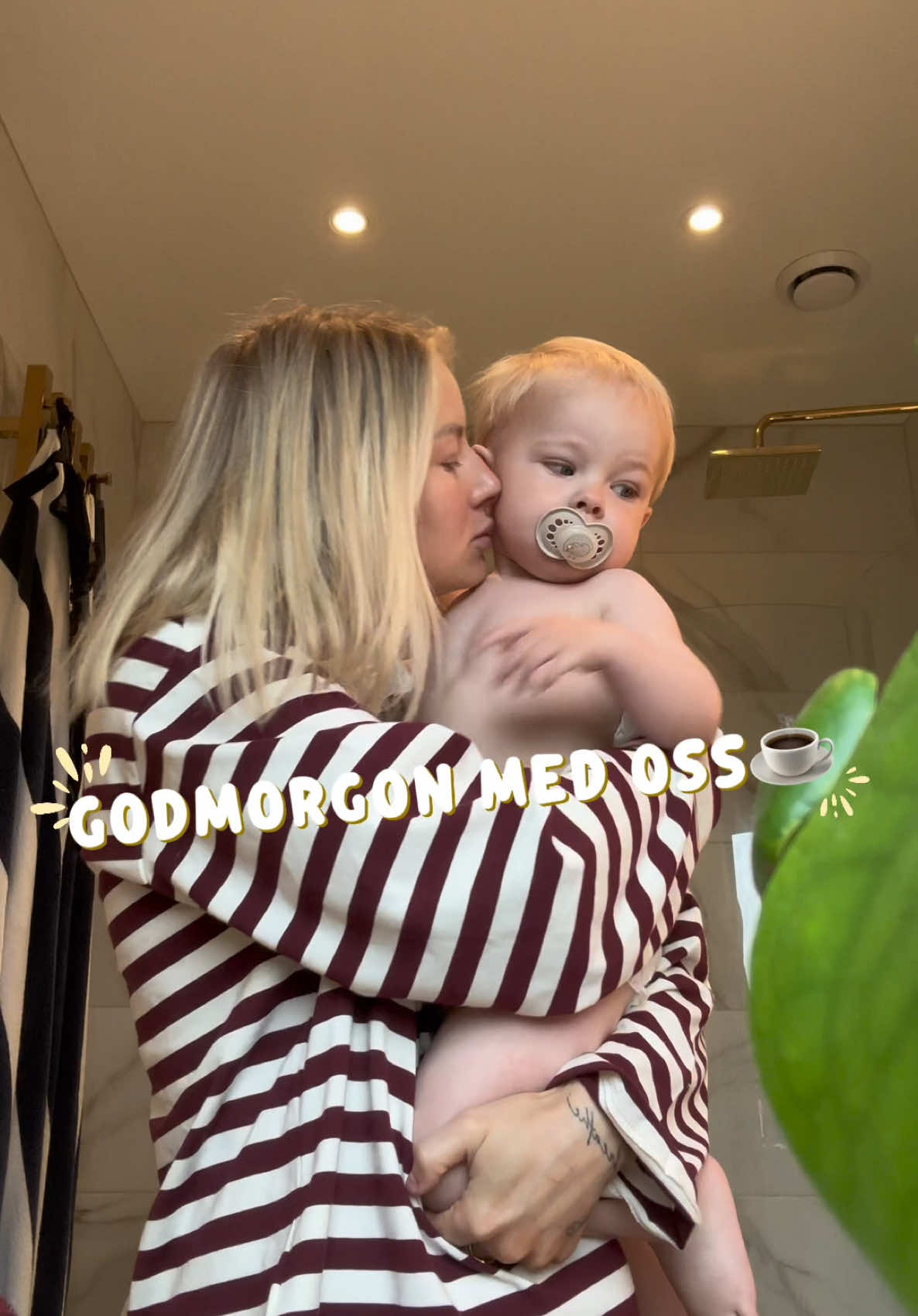 A post by @nattid on TikTok caption: Godmorgon med oss 🌼☕️