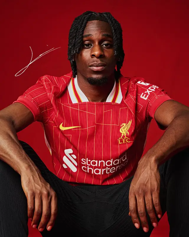 A post by @jeremiefrimpong on TikTok caption: @Liverpool FC 