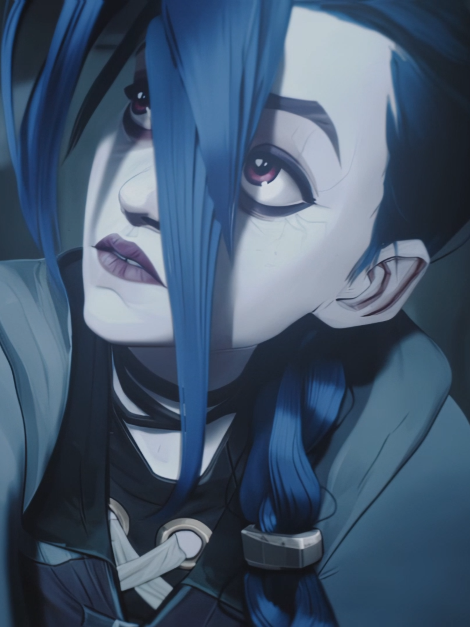 A post by @piggi.ae on TikTok caption: old | #jinx #arcane #edit