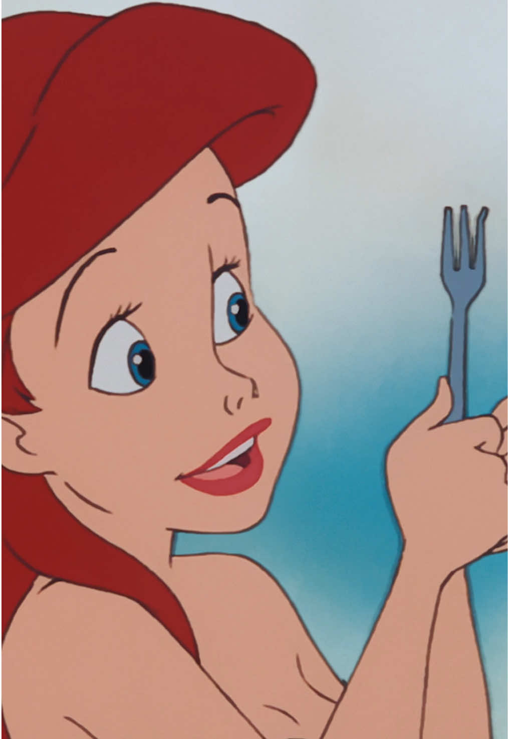 A post by @disneyanimation on TikTok caption: Dinglehoppers forever ❤️ #TheLittleMermaid is streaming on @Disney+ 