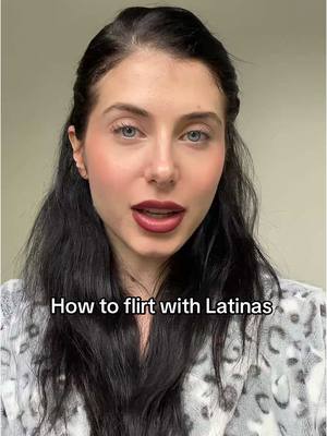 A post by @itsthecrazylatina on TikTok caption: #latinas #flirting 