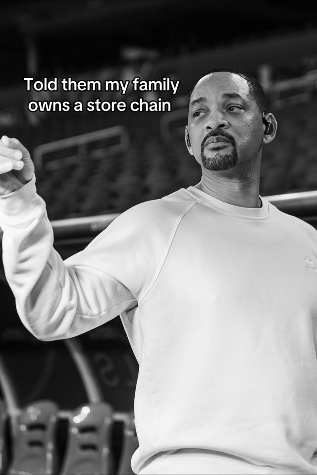 A post by @willsmith on TikTok caption: I don’t wanna brag but… ;-)  