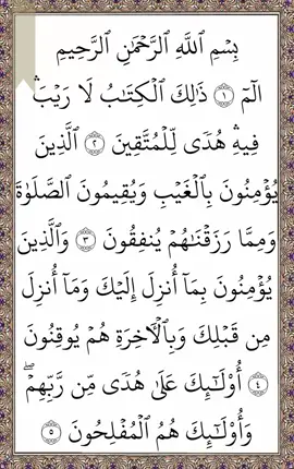 A post by @quran___3333 on TikTok caption: القرآن_الكريم  سورة البقرة ٢ 😍🥰🤲 قرآن كريم 