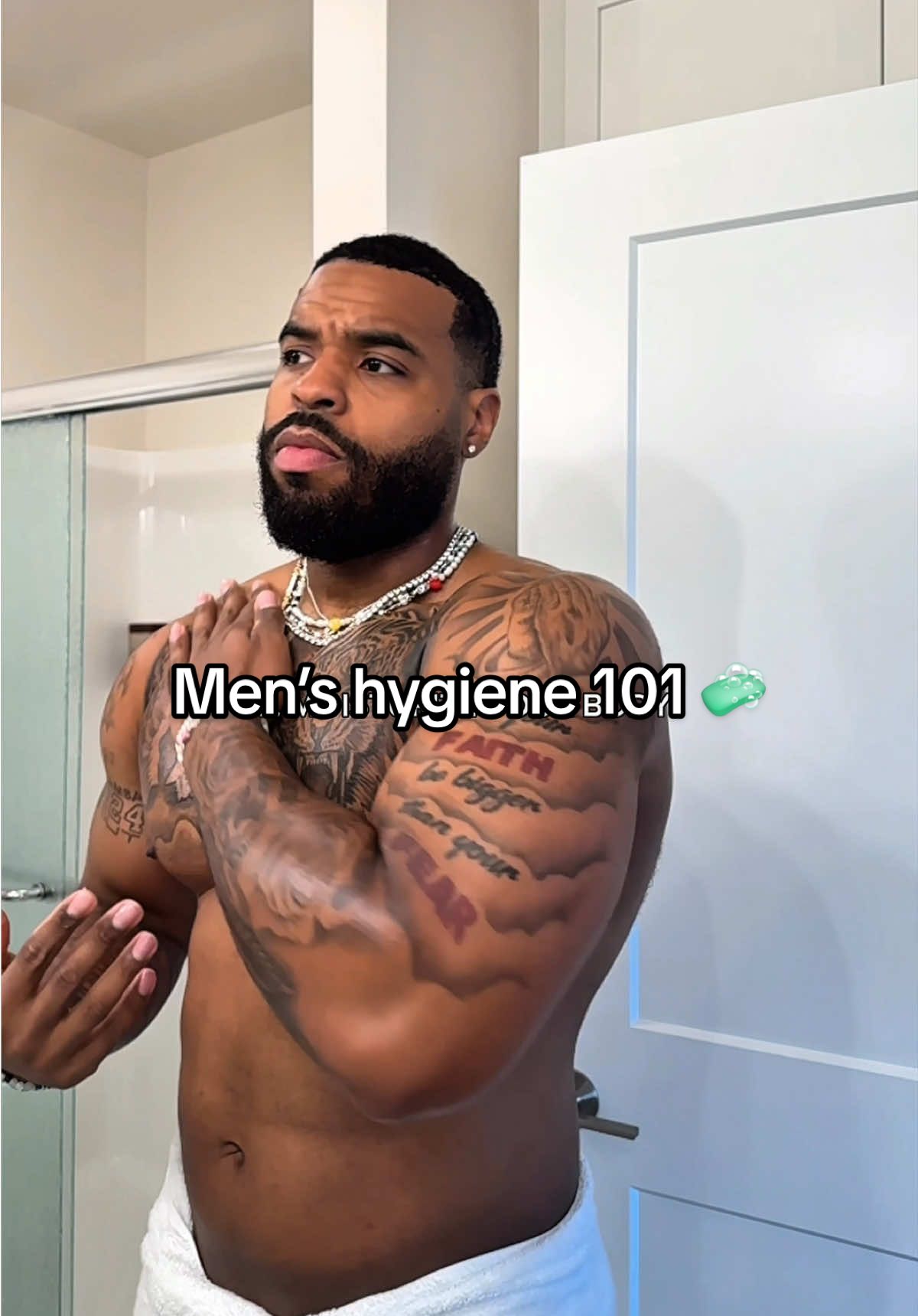 A post by @drewwalls10 on TikTok caption: Men’s hygiene 101 #fyp #foryou #viral #drewwalls10 