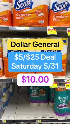 A post by @couponwithmichael on TikTok caption: Dollar General $5/$25 Deal for Saturday May 31st #dollargeneral #dollargeneralcouponing #dollargeneraldeals #dollargeneralfinds #dollargeneralcouponer #dollargeneralhaul #couponcommunity #couponing #couponing #coupon #couponfamily #save #savemoney #deals #learntocoupon