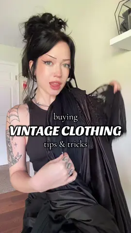 A post by @thelifeofc__ on TikTok caption: buckle up this is a long one #vintageshopping #vintageclothing #thrifting #thriftingtips #vintagetips #vintagehaul #thrifthaul #softgoth #softgothoutfit #vintageclothes #thriftwithme 