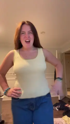 A post by @christinagelchie on TikTok caption: um i’m sweating wtf