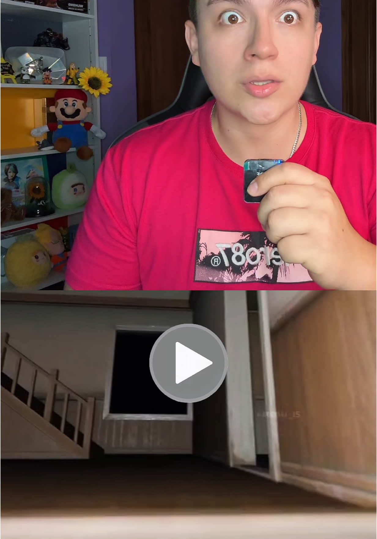 A post by @soysuco on TikTok caption: Video de terr0r en free fire termina mal 😱! #freefire #soysuco #parati 