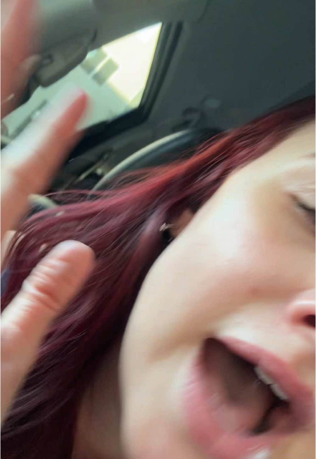 A post by @karliengland on TikTok caption: crashing out