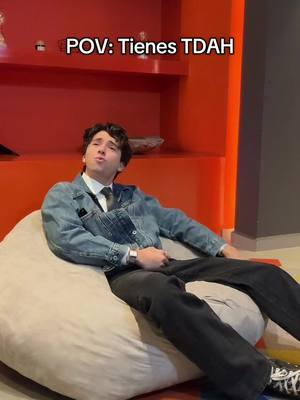 A post by @millos999 on TikTok caption: Es un superpoder #TDAH #ADHD #millos999 #comedia 