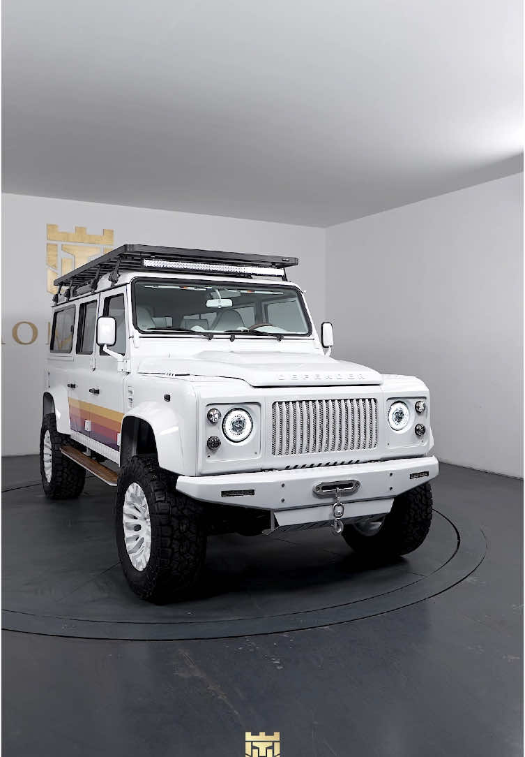 A post by @officialmonarchdefender on TikTok caption: At Monarch Defender, we’re all about bringing iconic Land Rover Defenders back to life with a modern twist! Each build is a unique blend of classic style, luxury, and off-road performance. From handcrafted interiors to powerful engines, every detail is customized to create a Defender that’s truly one-of-a-kind. Ready to take your journey to the next level? 🌍💪 #MonarchDefender #CustomDefender #LandRoverDefender #DefenderBuild #ClassicRestoration #Luxury4x4 #OffRoadAdventure #DefenderNation #ClassicToModern #BespokeBuild #AutomotiveArt #Handcrafted #4x4Life #LuxurySUV #AdventureAwaits