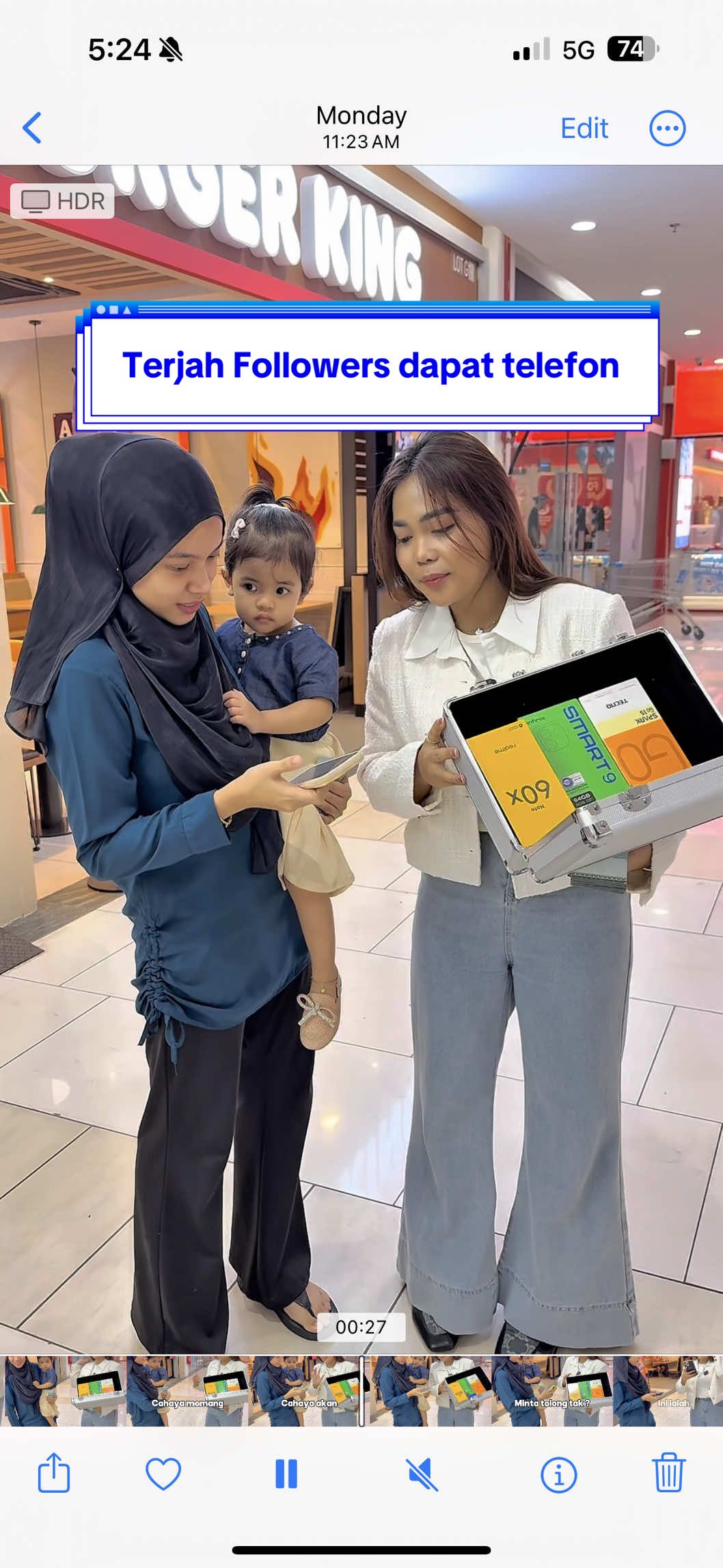 A post by @cahayaicha__ on TikTok caption: Nama siapa yang dapat tu , tolong comment sekarang rezeki awak 