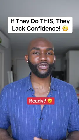 A post by @joshotusanya on TikTok caption: This Tells People You Lack Confidence 😬 (Wait for it..) #confidence #socialskills #conversations #advice #joshosays 