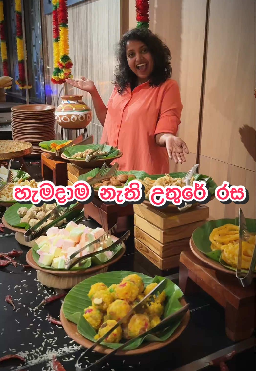 A post by @magic_compass on TikTok caption: හැමදාම නැති උතුරේ රස 🤤😍 #buffet #food #jaffna #srilanka #magiccompass #foodreview #whattoeat #WhereToEat #fyp #tiktoktainment #kuchiandbuchi #husbandwife #coupletiktoks  