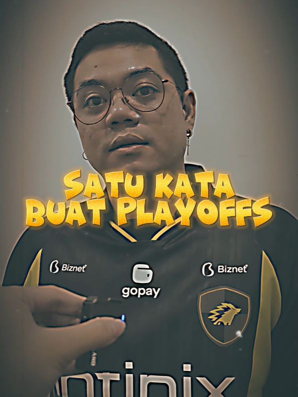 A post by @mpl.id.official on TikTok caption: Kalau satu kata buat Playoffs versi kalian apa? 🤓🫵🏻 Ayo datang dan ramaikan Playoffs tanggal 11-15 Juni di Velodrome! Beli tiketnya di website MPL ID atau aplikasi Gopay ✨ #MPLIDS15 #DynamicMPL #WeOwnThis #MPLIDS15Playoff