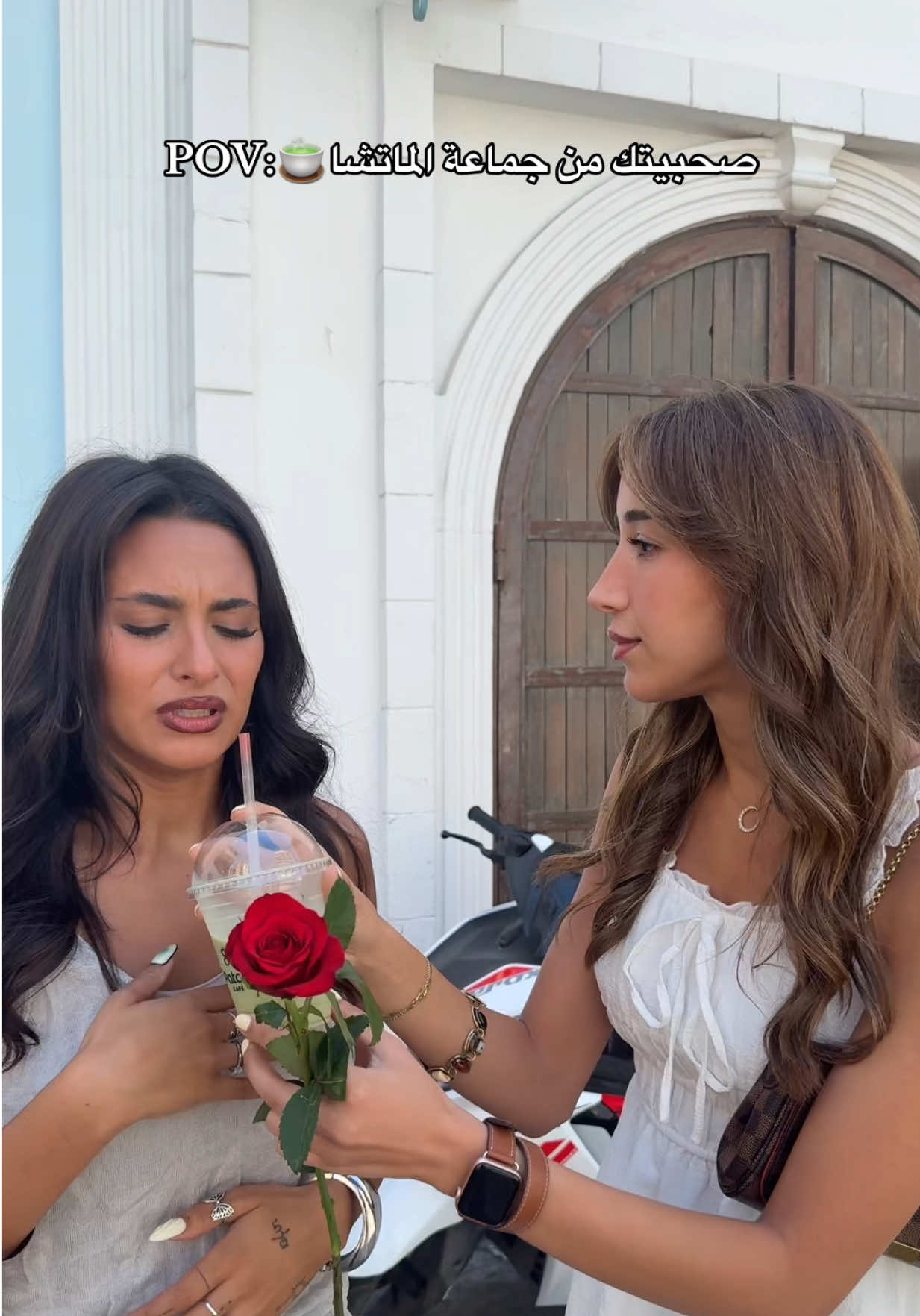 A post by @raghda.k on TikTok caption: جماعة الماتشا مالكمممم !!!🍵