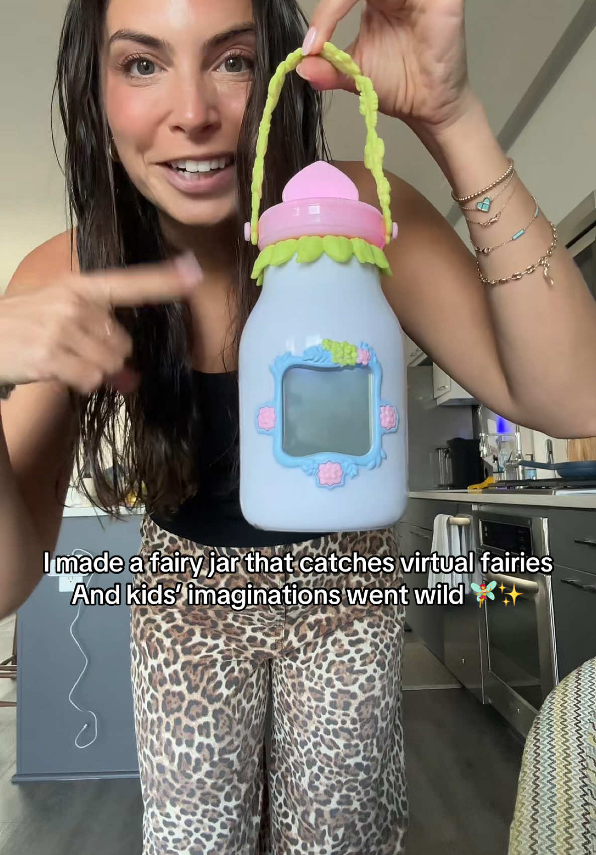A post by @sydwiseman on TikTok caption: The power of a kid’s imagination #fy #toymaker #imagine #fairy 