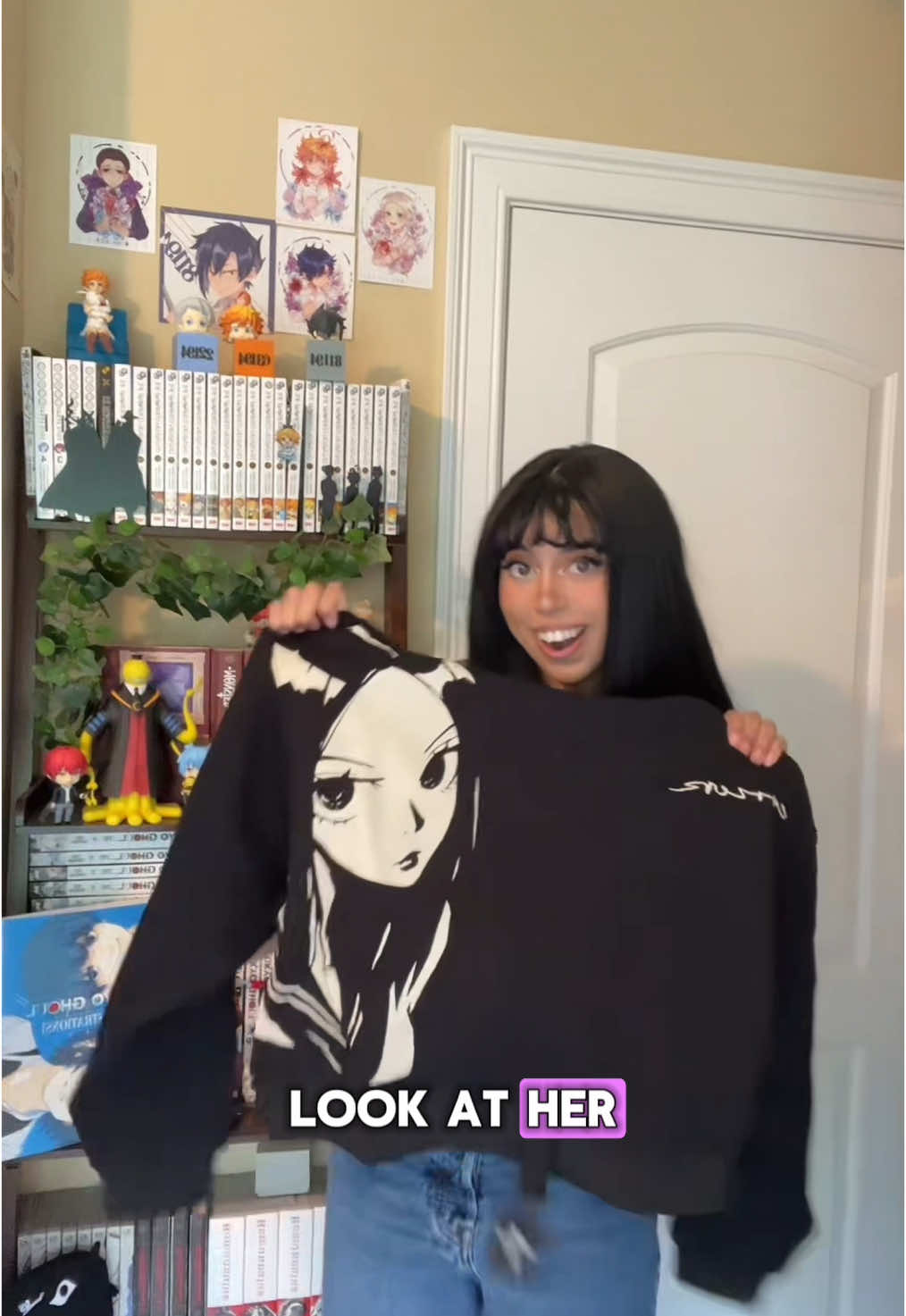 A post by @nishathenerd on TikTok caption: Ether’s first official clothing drop has landed💜!! Storytelling and street wear collide with GENESIS, make sure to check out the drop before it’s gone! #ether #ethersite #originalcharacter #clothingdrop #streetwear 