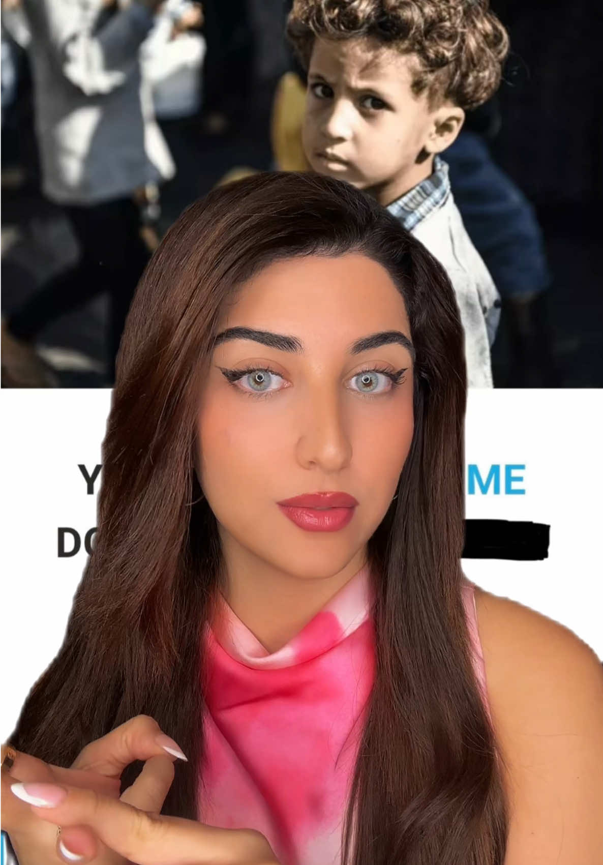 A post by @elmahazoury on TikTok caption: Humanity comes first 🤲🏻