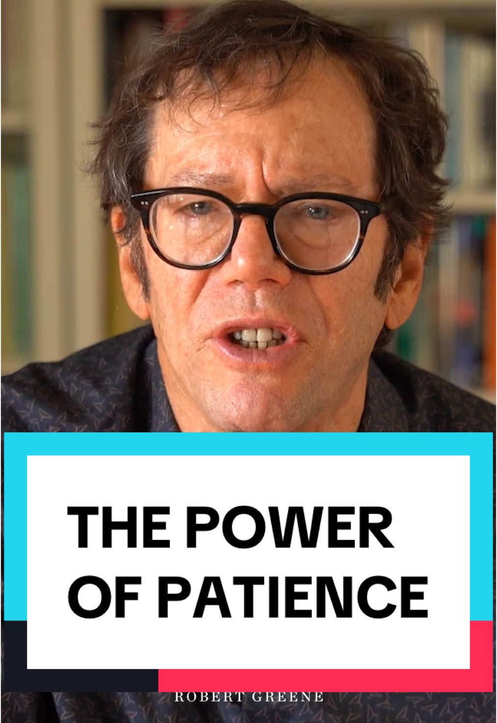 A post by @robertgreene on TikTok caption: A lot of people are losing this skill in the 21st century - patience. Here’s why I think it’s so important.  #robertgreene #psychology #patience #fyp #tiktok 