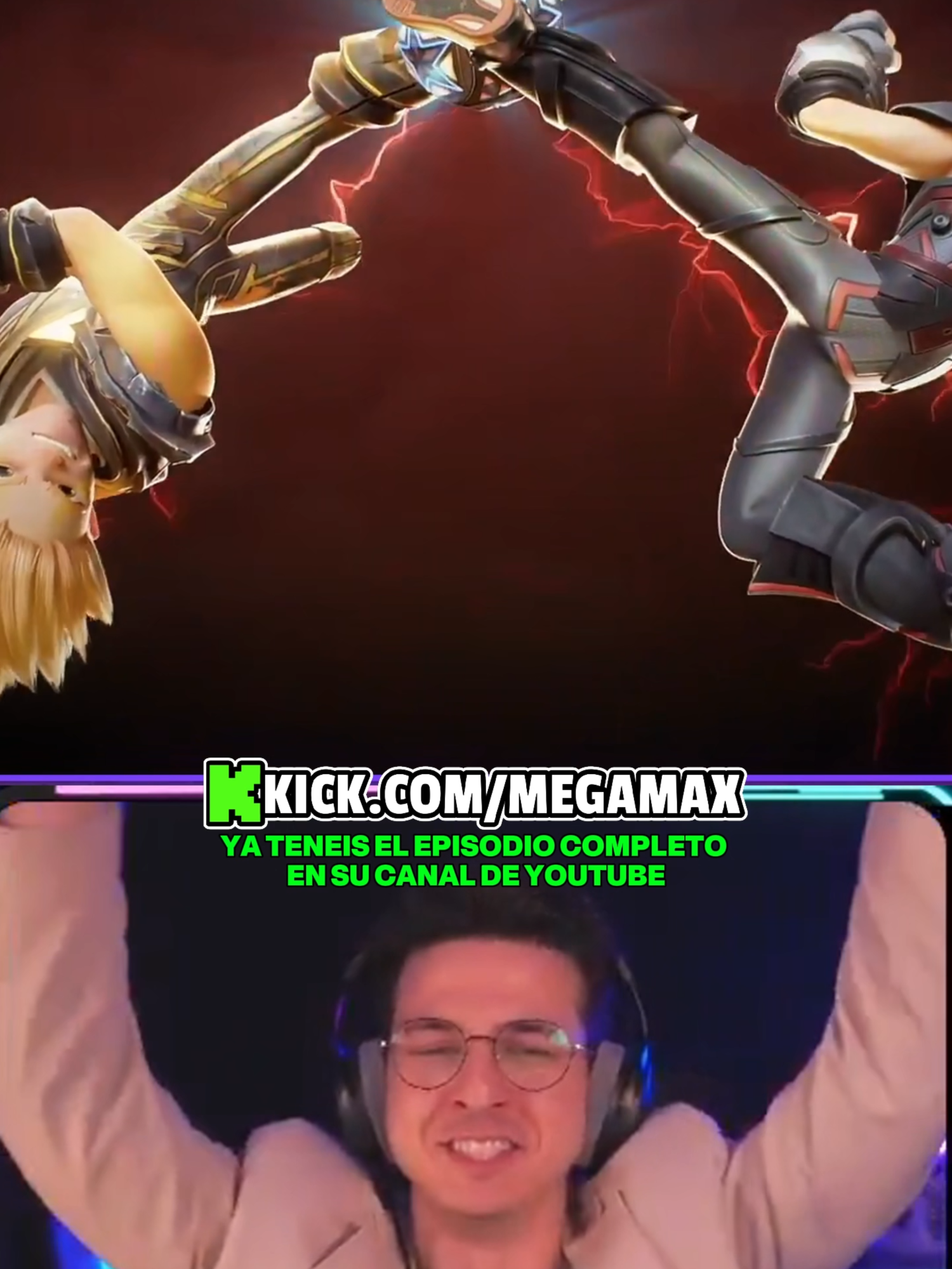 A post by @megamax on TikTok caption: Habéis esperado 12 años para ESTE momento. #sendokai #sendokaichampions