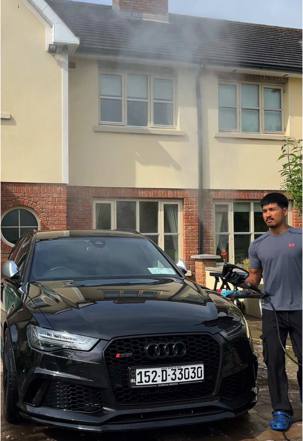 A post by @nsn.autodetailing on TikTok caption: Detailing in rainy season ain’t it 😭 #cardetailing #cardetailer #foryouu #fyp 