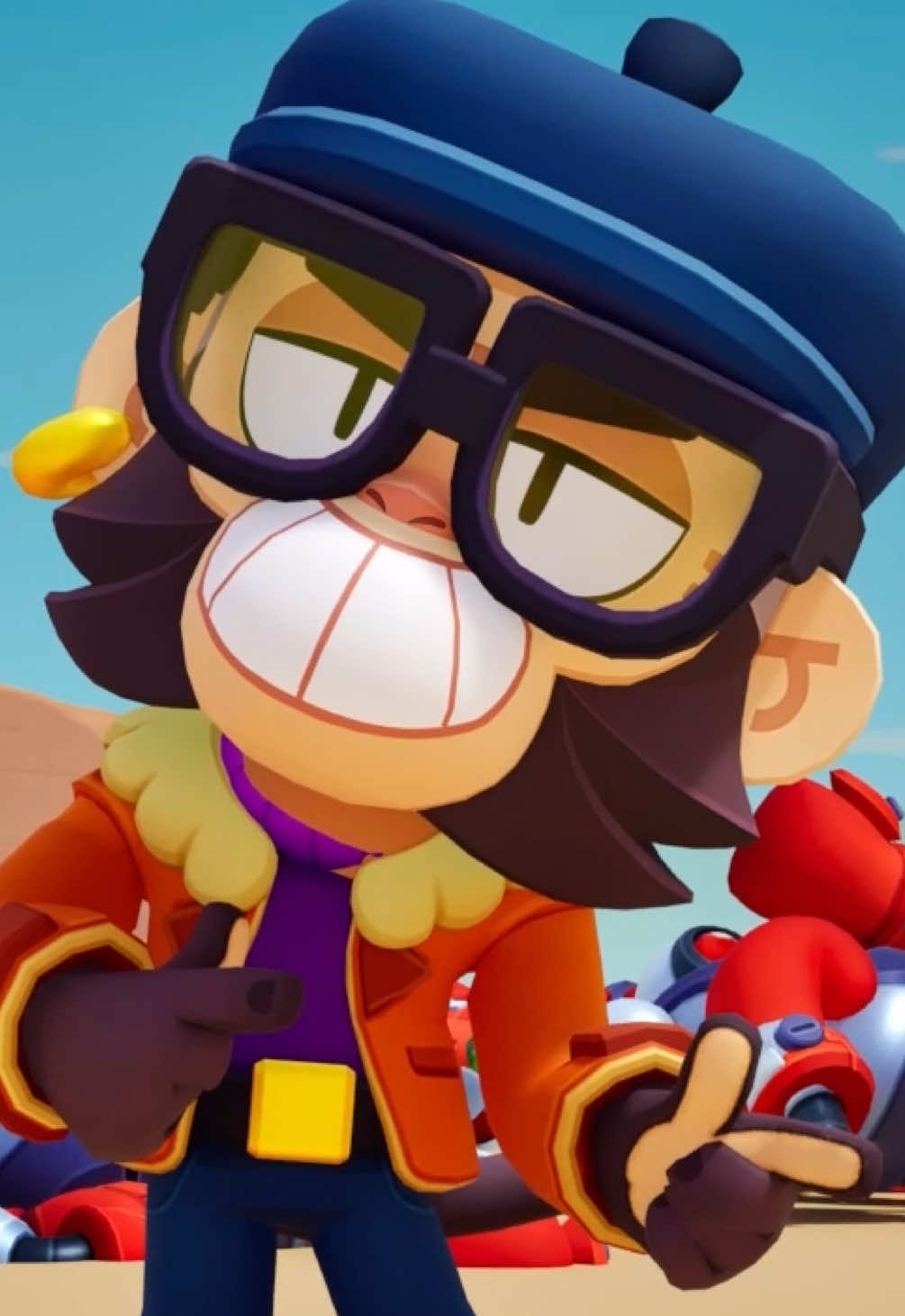 A post by @brawlstars on TikTok caption: This is definitely going to the ads list ✅👍👍👍