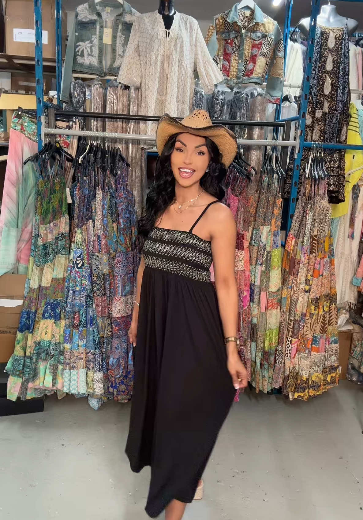 A post by @inthefashion on TikTok caption: Brand new branded dress #holiday #summer #viral #boho 