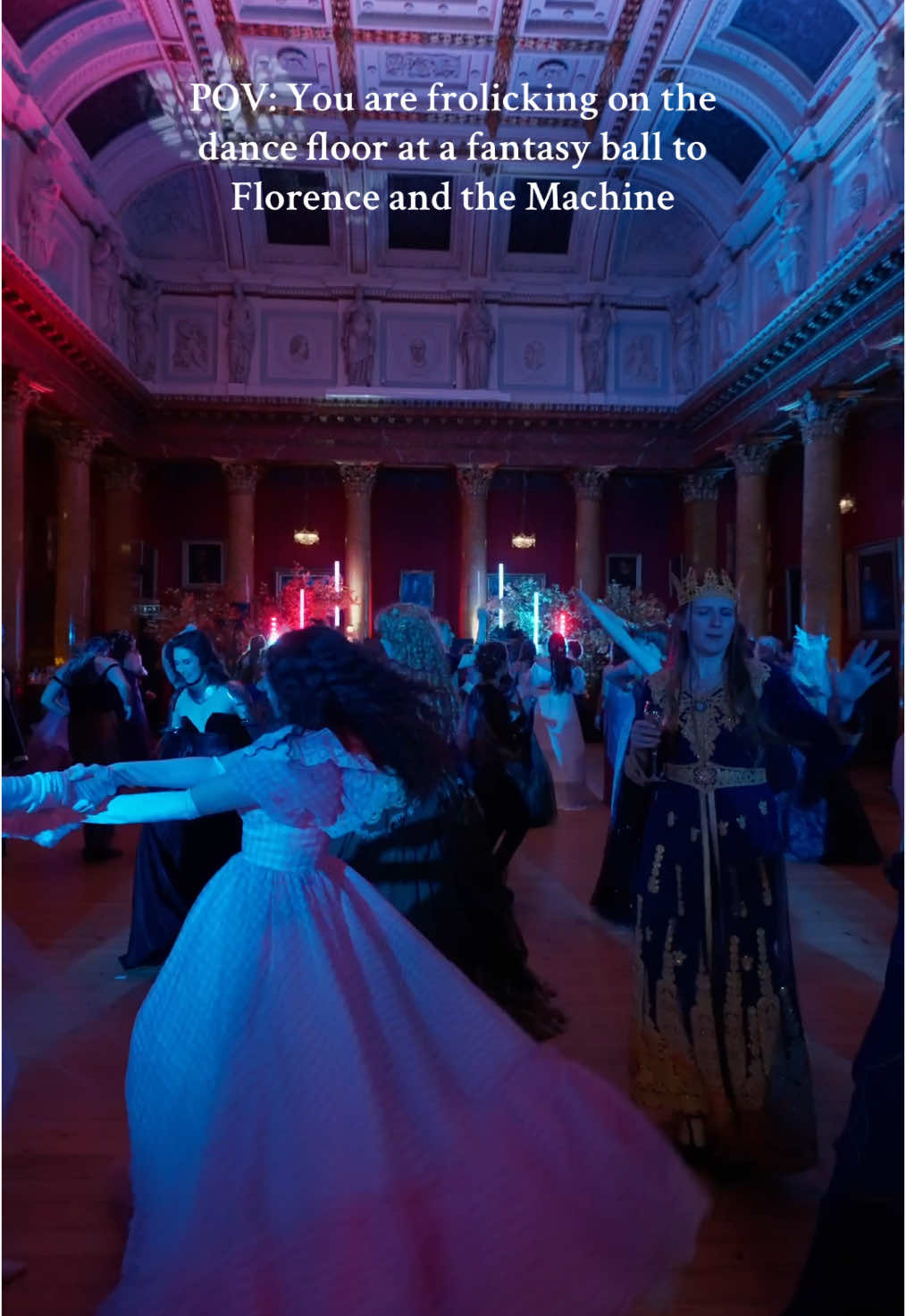 A post by @mysticfateuk on TikTok caption: No better feeling than this ✨ #fantasyball #BookTok #renaissancefaire #fantasyevents #renfaire #ukrenaissancefaire #scotland #edinburghevents #highlands #outlander  