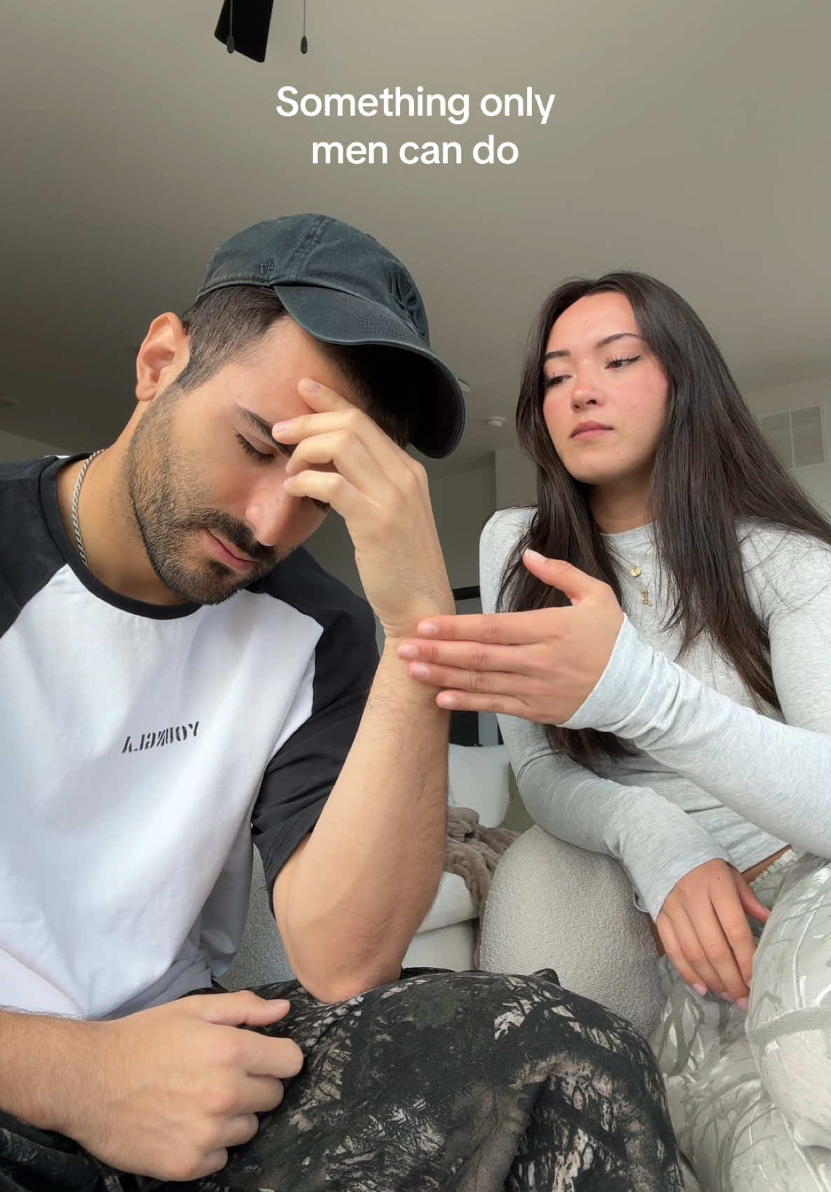 A post by @tinozach on TikTok caption: She can’t be serious… 