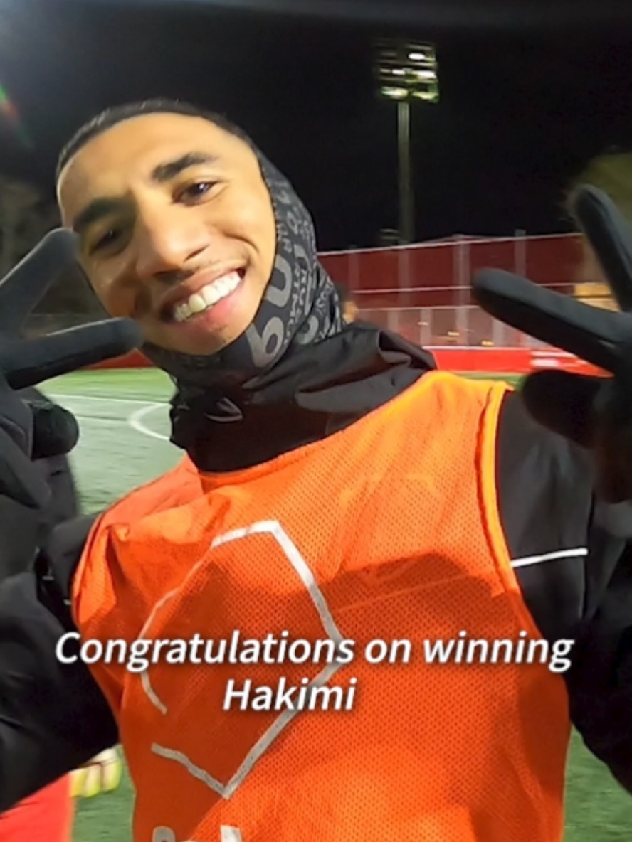 A post by @jfootballtv on TikTok caption: Hakimi Cross JFootball GOAL 😂 #Morocco #football #hakimi  #제이풋볼 