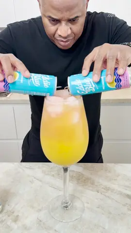 A post by @realtipsybartender on TikTok caption: Pink Lemonade Mimosa #cocktails #lemonade #champagne