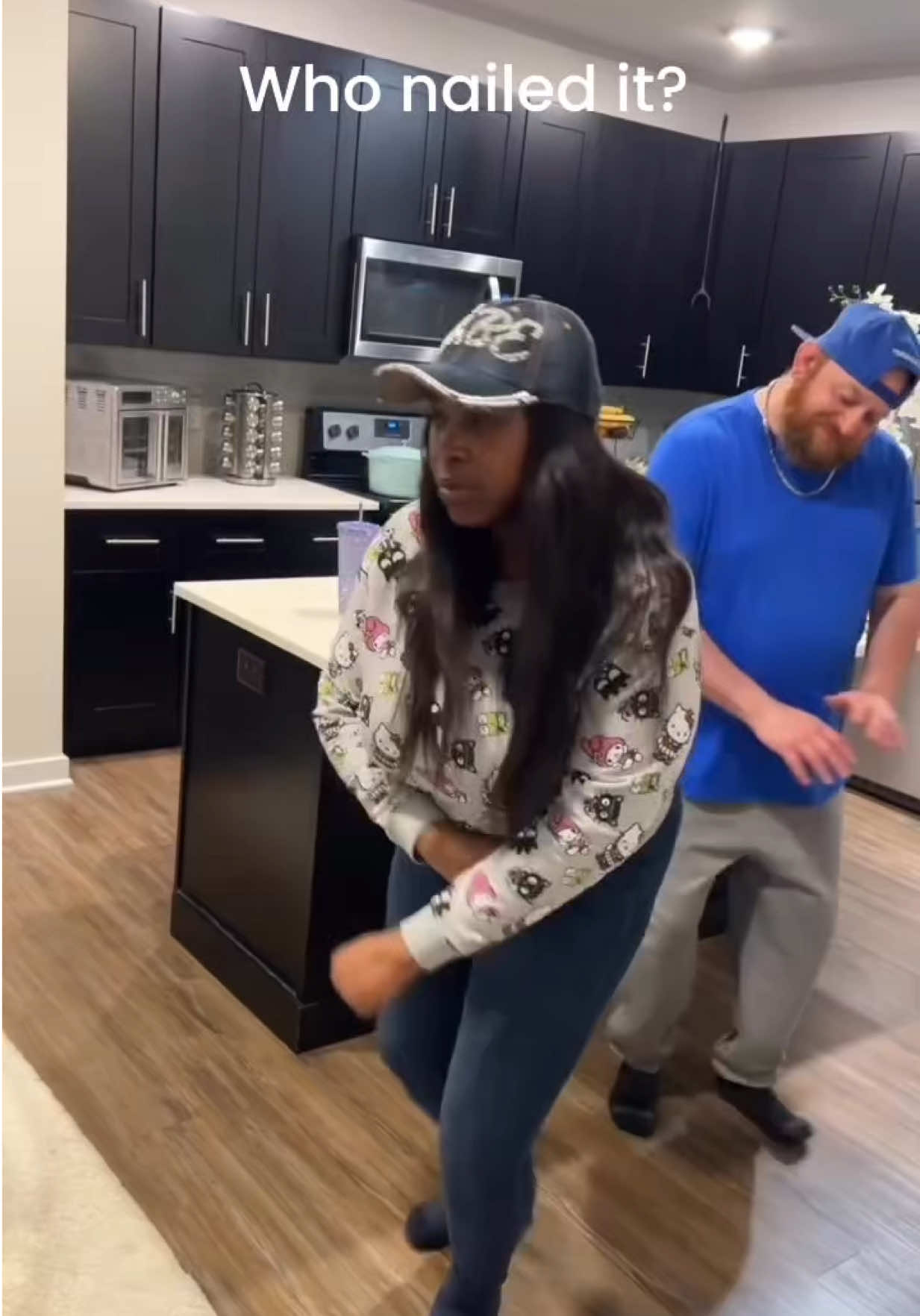 A post by @antonino_cannella on TikTok caption: Trying to take her shine 😆#fyp #funny #marriedlife 