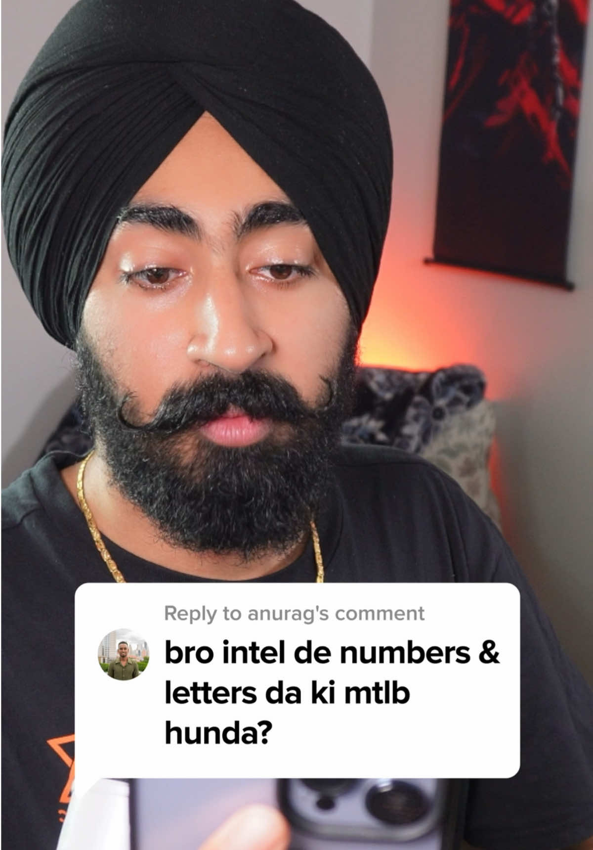 A post by @tech_with_gurventure on TikTok caption: This is what Intel naming scheme means #intel #processor #i9 #techwithgurventure #gurparmrakhra 