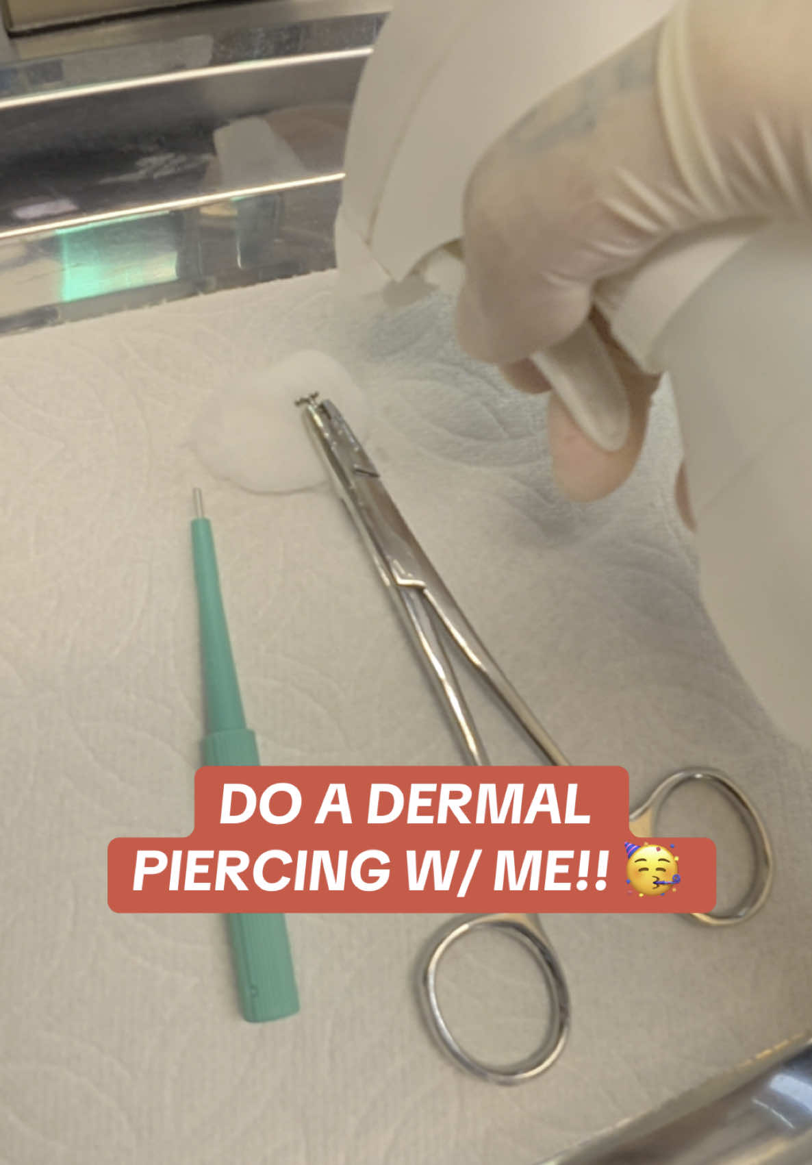 A post by @axtrig on TikTok caption: (TRIGGER 🩸⚠️) #fyp #foryou #foryoupage #piercingtok #axtrig 